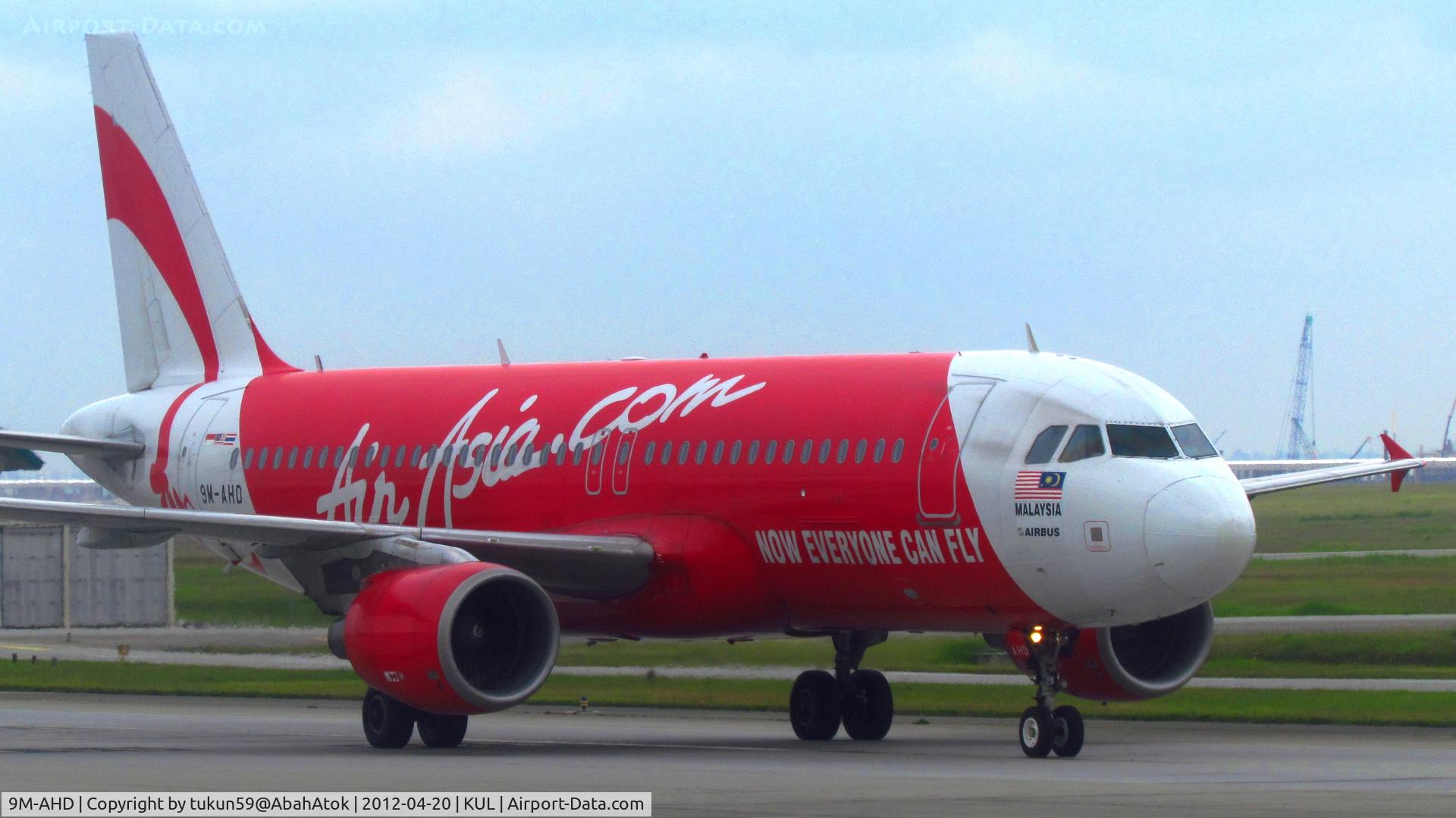 9M-AHD, 2007 Airbus A320-216 C/N 3291, AirAsia