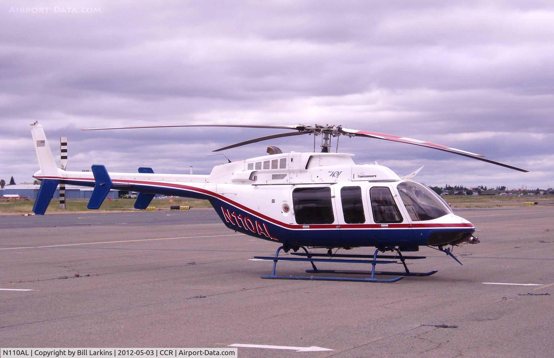 N110AL, 2001 Bell 407 C/N 53469, Visitor again