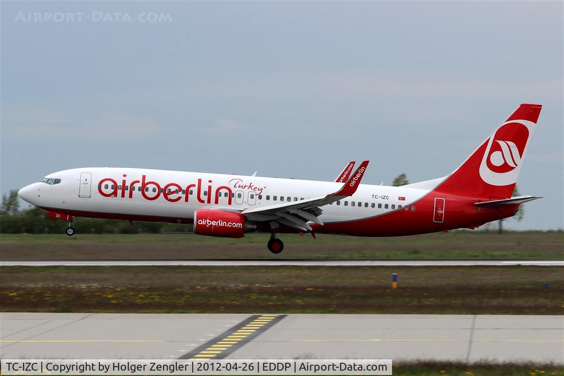 TC-IZC, 2009 Boeing 737-86J C/N 37745, Arrival from Antalya on rwy 26R....