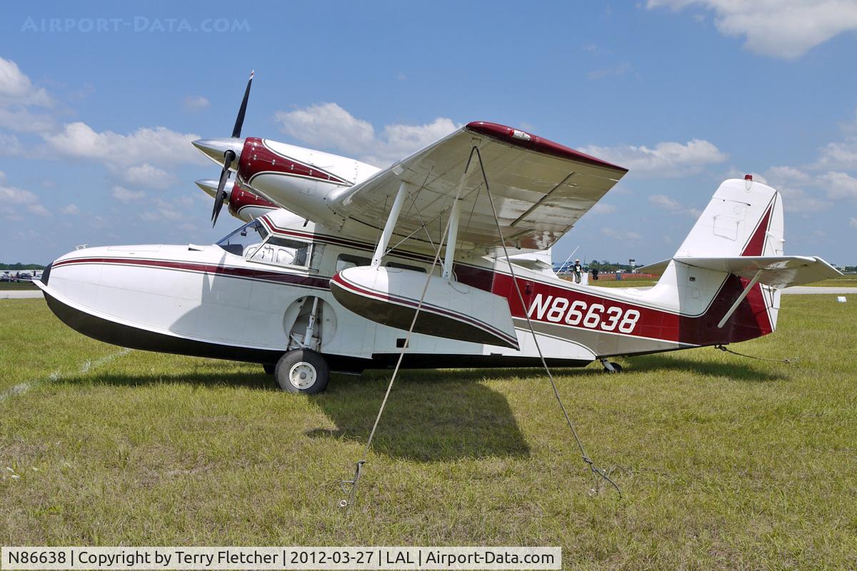 N86638, 1946 Grumman G-44A Widgeon C/N 1464, At 2012 Sun N Fun at Lakeland , Florida
