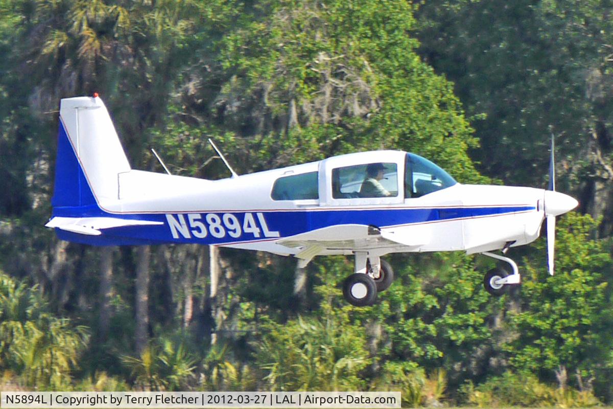 N5894L, 1972 American AA-5 C/N AA5-0094, At 2012 Sun N Fun at Lakeland , Florida