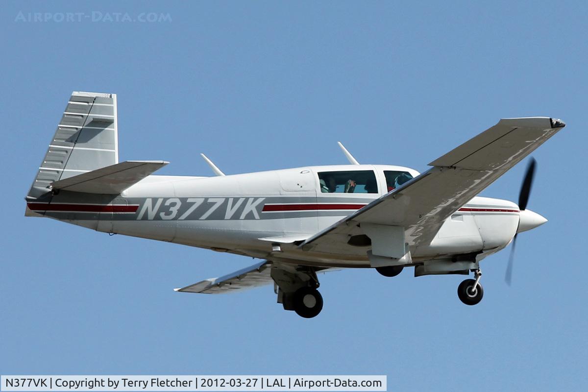 N377VK, 1984 Mooney M20J 201 C/N 24-1495, At 2012 Sun N Fun at Lakeland , Florida