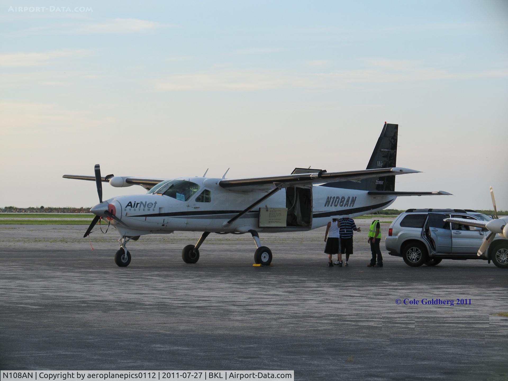 N108AN, Cessna 208B C/N 208B0975, N108AN seen at KBKL.