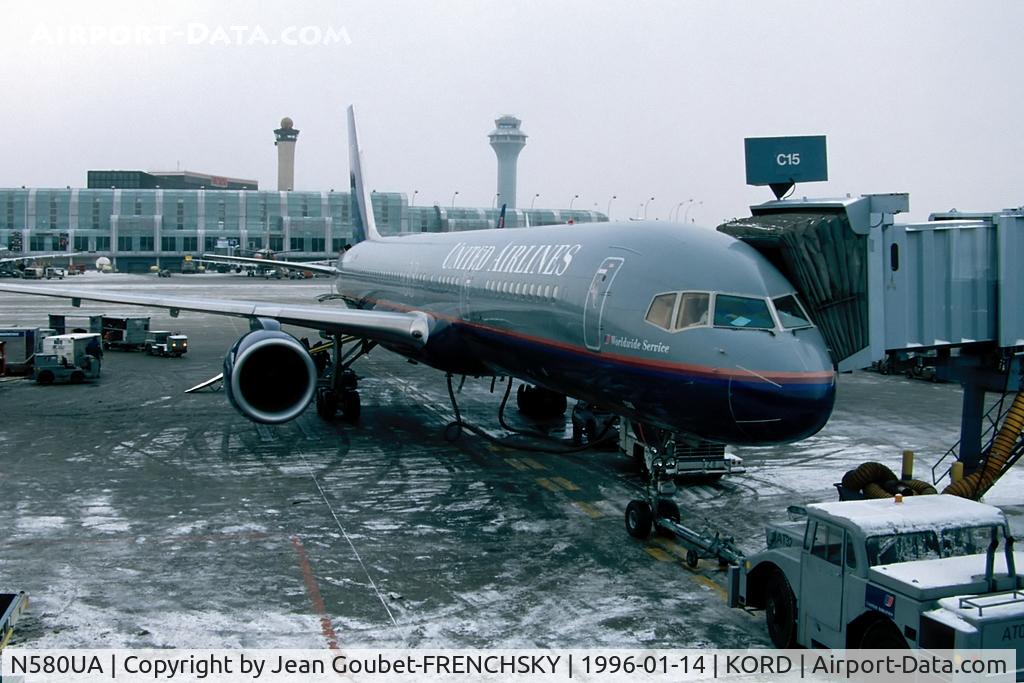 N580UA, 1993 Boeing 757-222 C/N 26698, to MIA