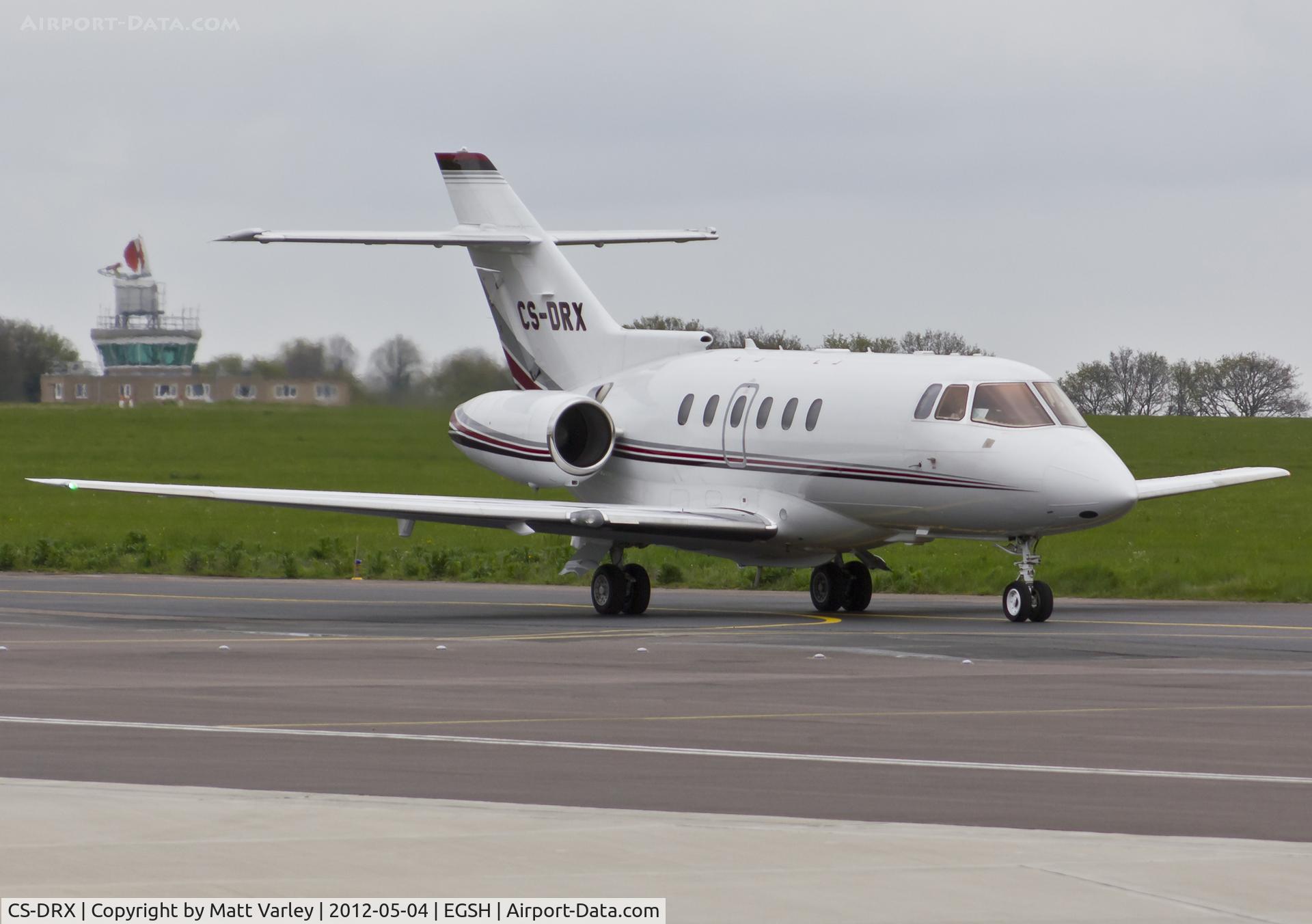 CS-DRX, 2007 Raytheon Hawker 800XP C/N 258834, Arriving at SaxonAir.