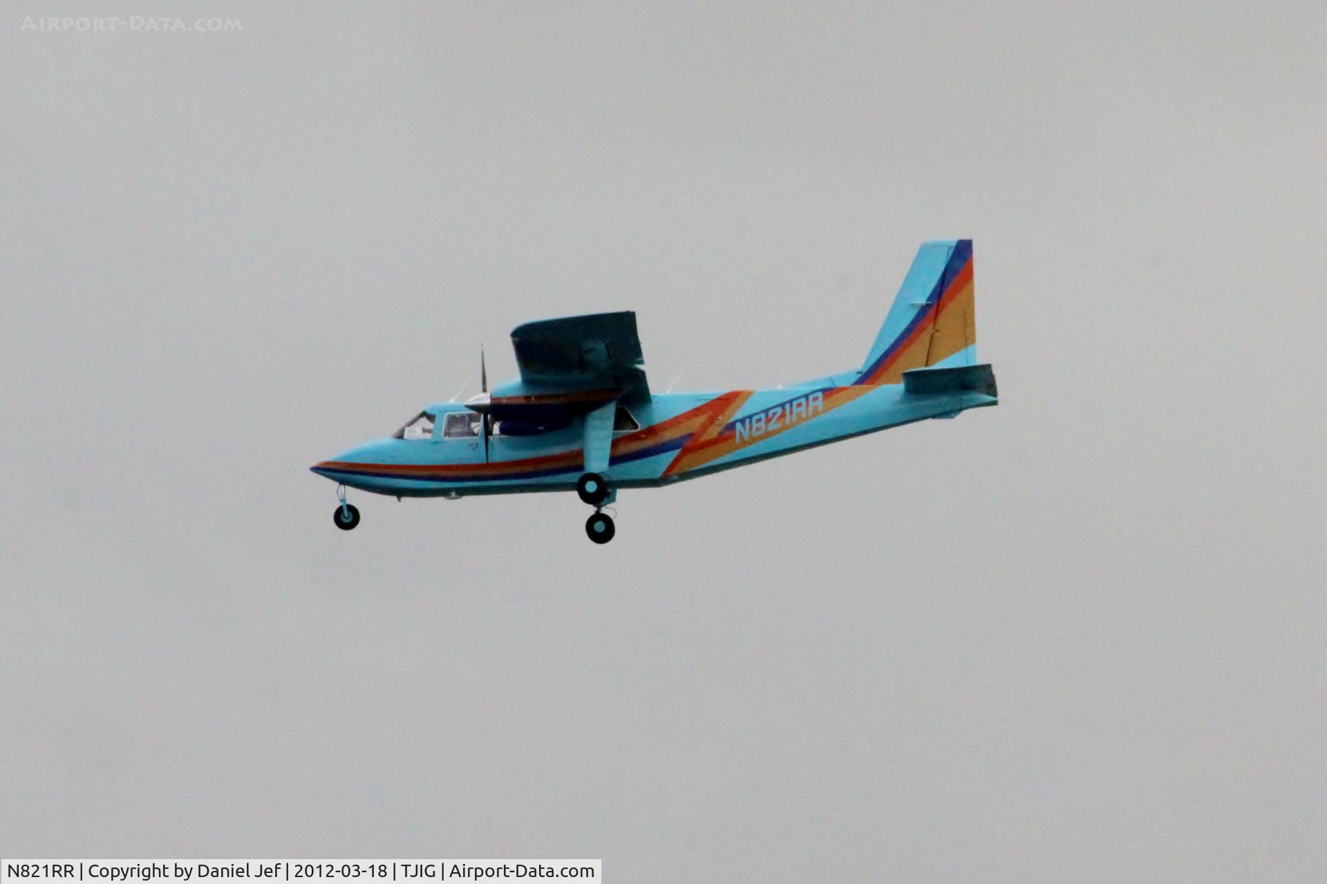 N821RR, 1973 Britten-Norman BN-2A-9 Islander C/N 338, N821RR