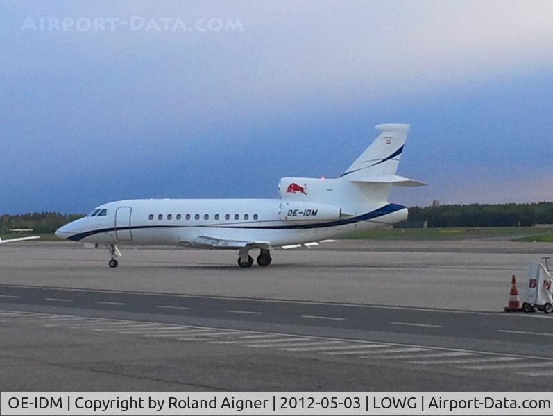 OE-IDM, Dassault Falcon 900EX C/N 51, Red Bull