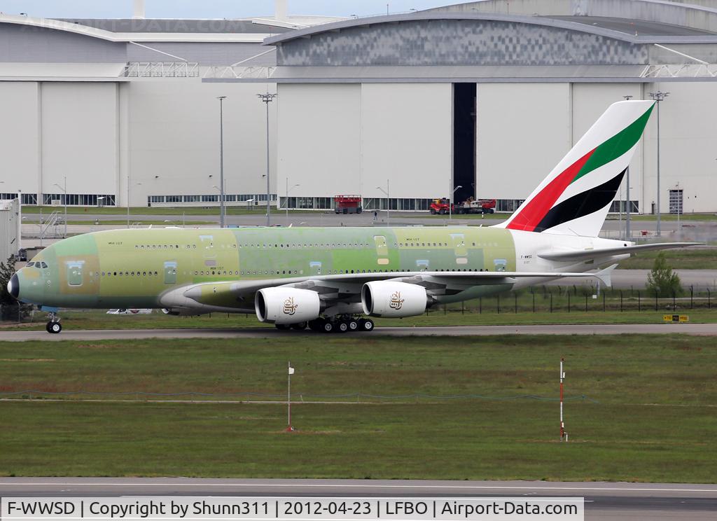 F-WWSD, 2012 Airbus A380-861 C/N 0107, C/n 0107 - For Emirates as A6-EDZ