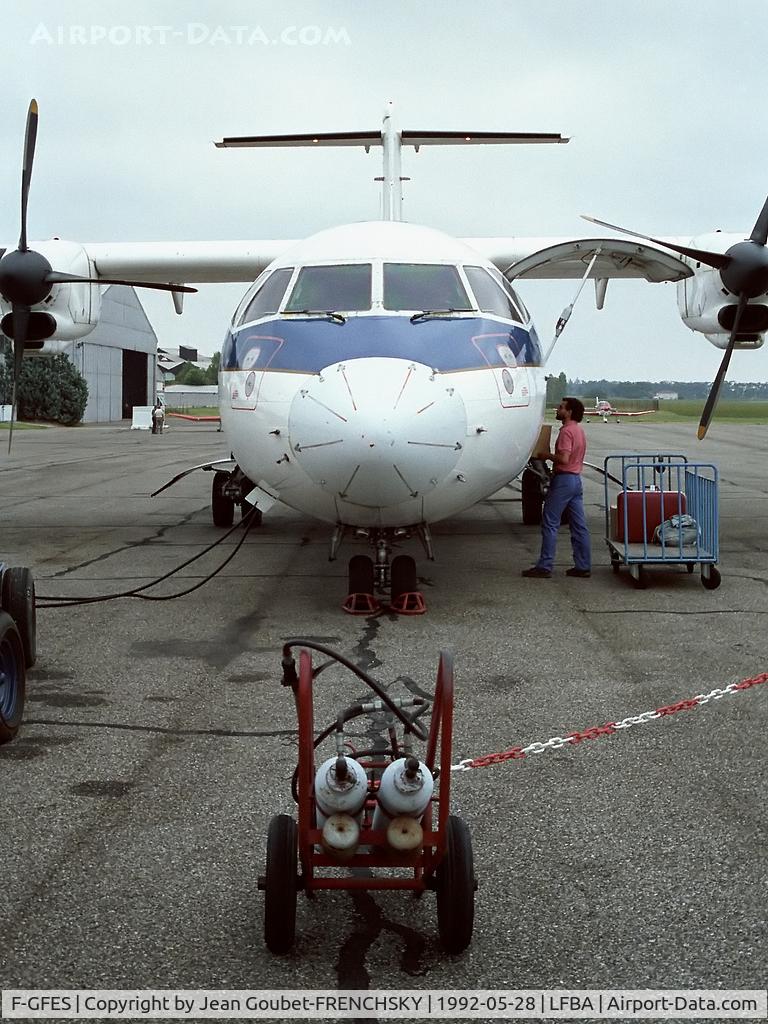 F-GFES, 1987 ATR 42-320 C/N 072, Air Lit' to Bergerac and Paris Orly