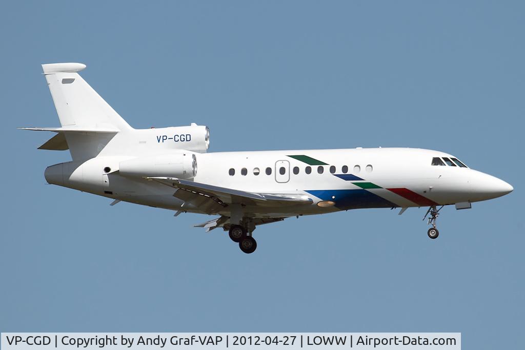 VP-CGD, 2000 Dassault Falcon 900EX C/N 65, Falcon 900