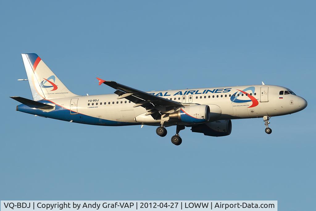 VQ-BDJ, Airbus A320-214 C/N 2175, Ural Airlines A320