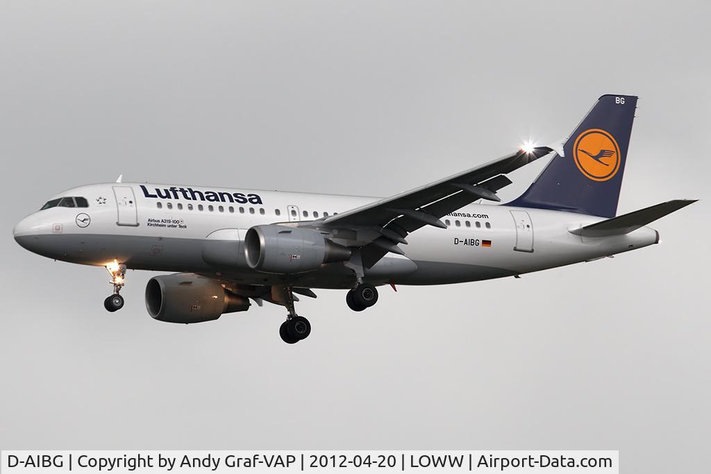 D-AIBG, 2011 Airbus A319-112 C/N 4841, Lufthansa A319