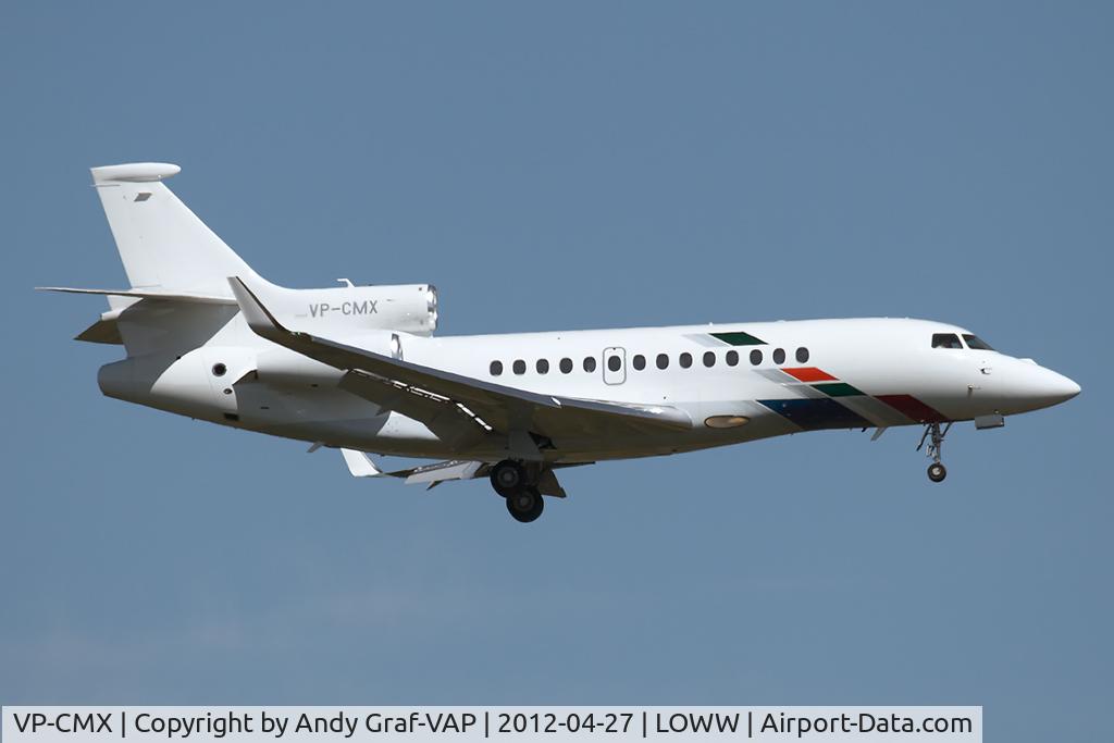 VP-CMX, 2011 Dassault Falcon 7X C/N 108, Falcon 7X