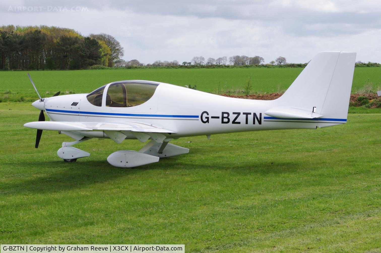 G-BZTN, 2006 Europa XS Tri-Gear C/N PFA 247-13715, Parked at Northrepps.