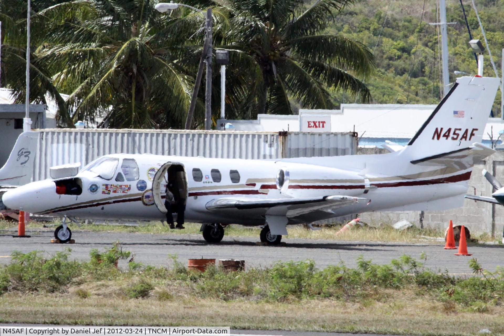 N45AF, 1978 Cessna 501 Citation I/SP C/N 5010284, N45AF