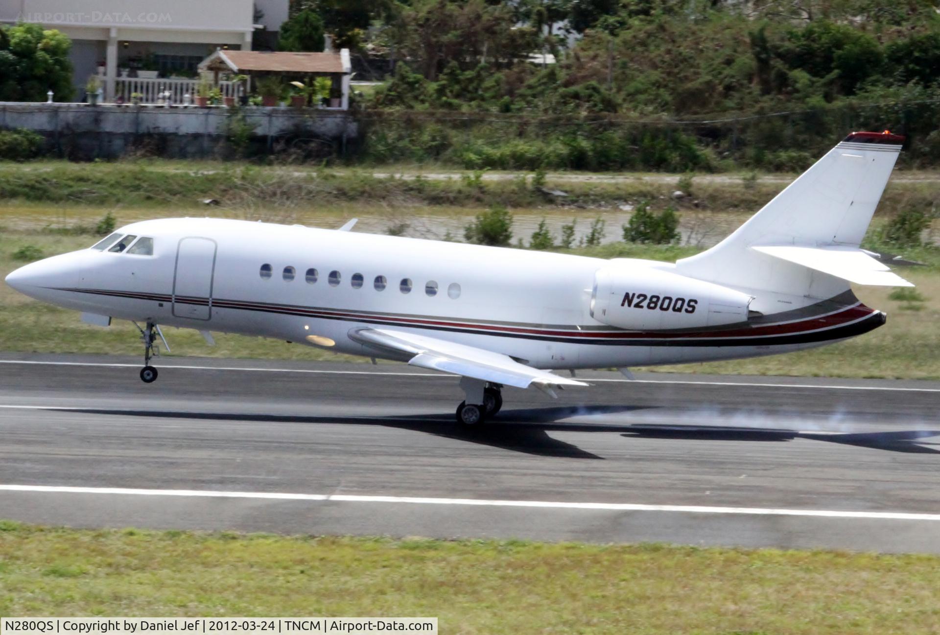 N280QS, 2002 Dassault Falcon 2000 C/N 181, N280QS