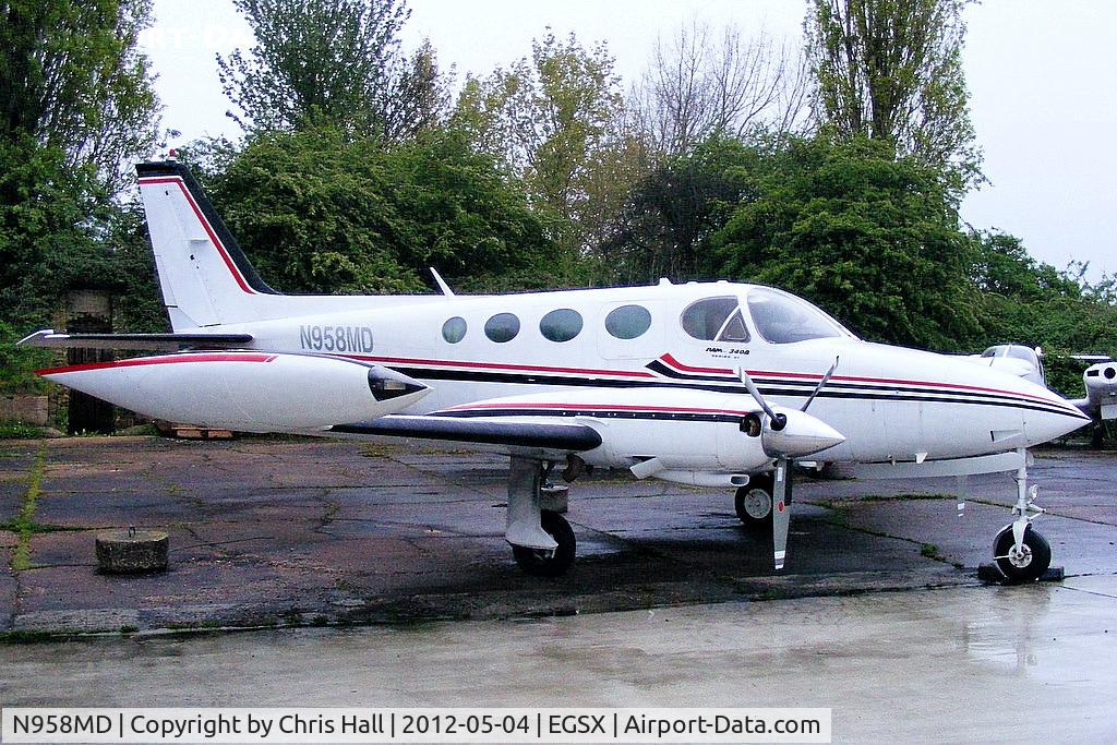 N958MD, Cessna 340A C/N 340A0734, normally based at Southend