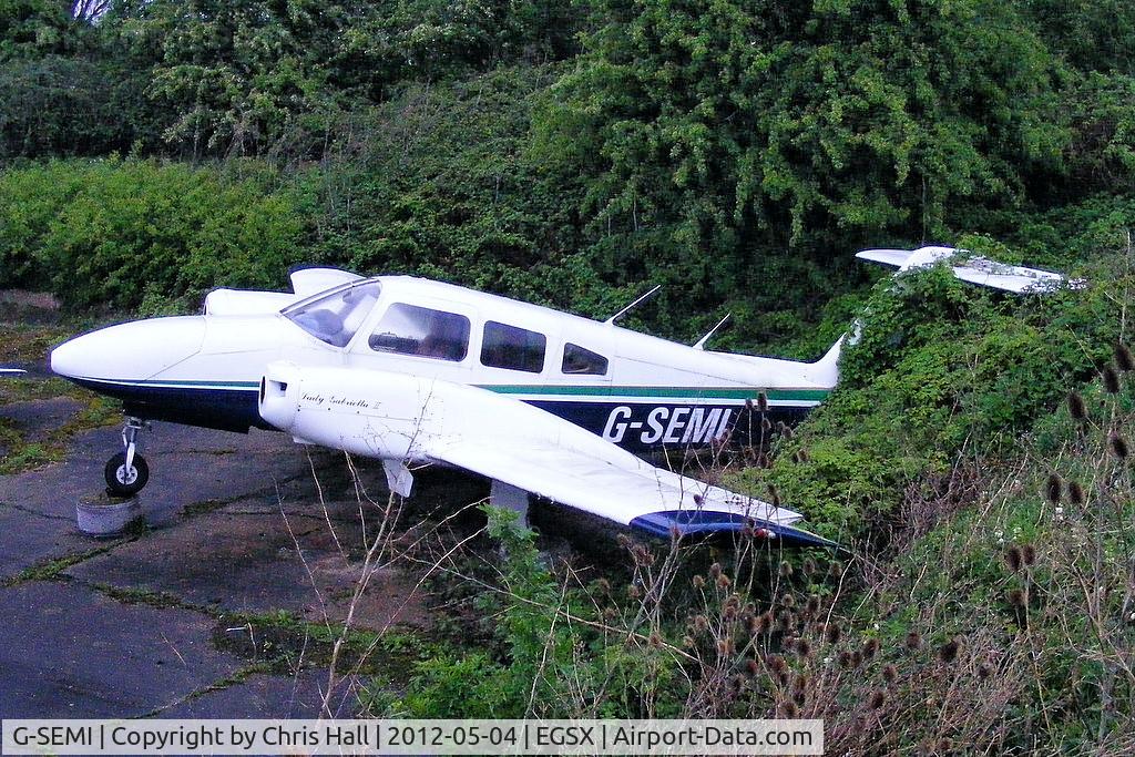 G-SEMI, 1978 Piper PA-44-180 Seminole C/N 44-7995052, one of the many wreaks at North Weald