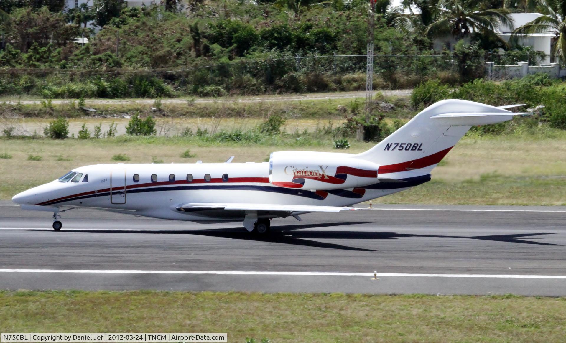 N750BL, 2002 Cessna 750 Citation X C/N 750-0178, N750BL