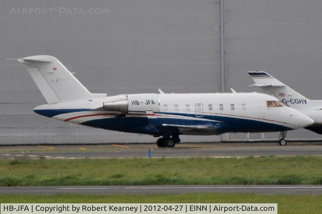 HB-JFA, 2007 Bombardier Challenger 605 (CL-600-2B16) C/N 5715, Bringing in executives for official opening of Transaero hangar