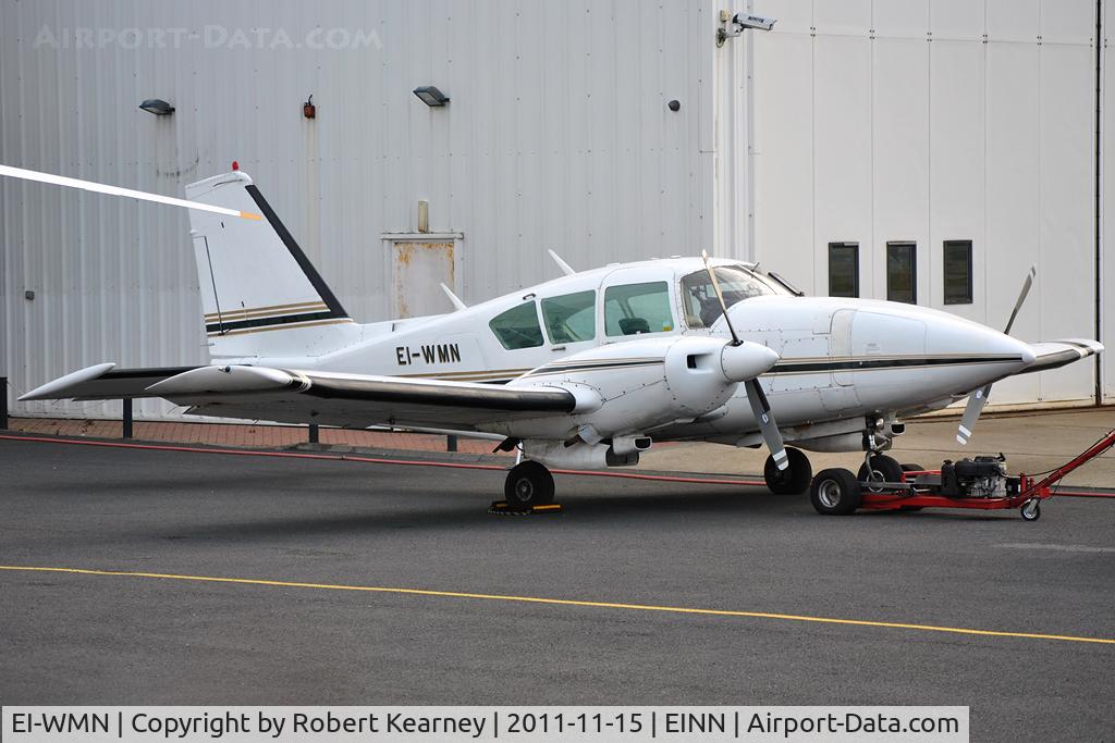 EI-WMN, Piper PA-23-250 C/N 27-7954063, Parked on WestAir ramp