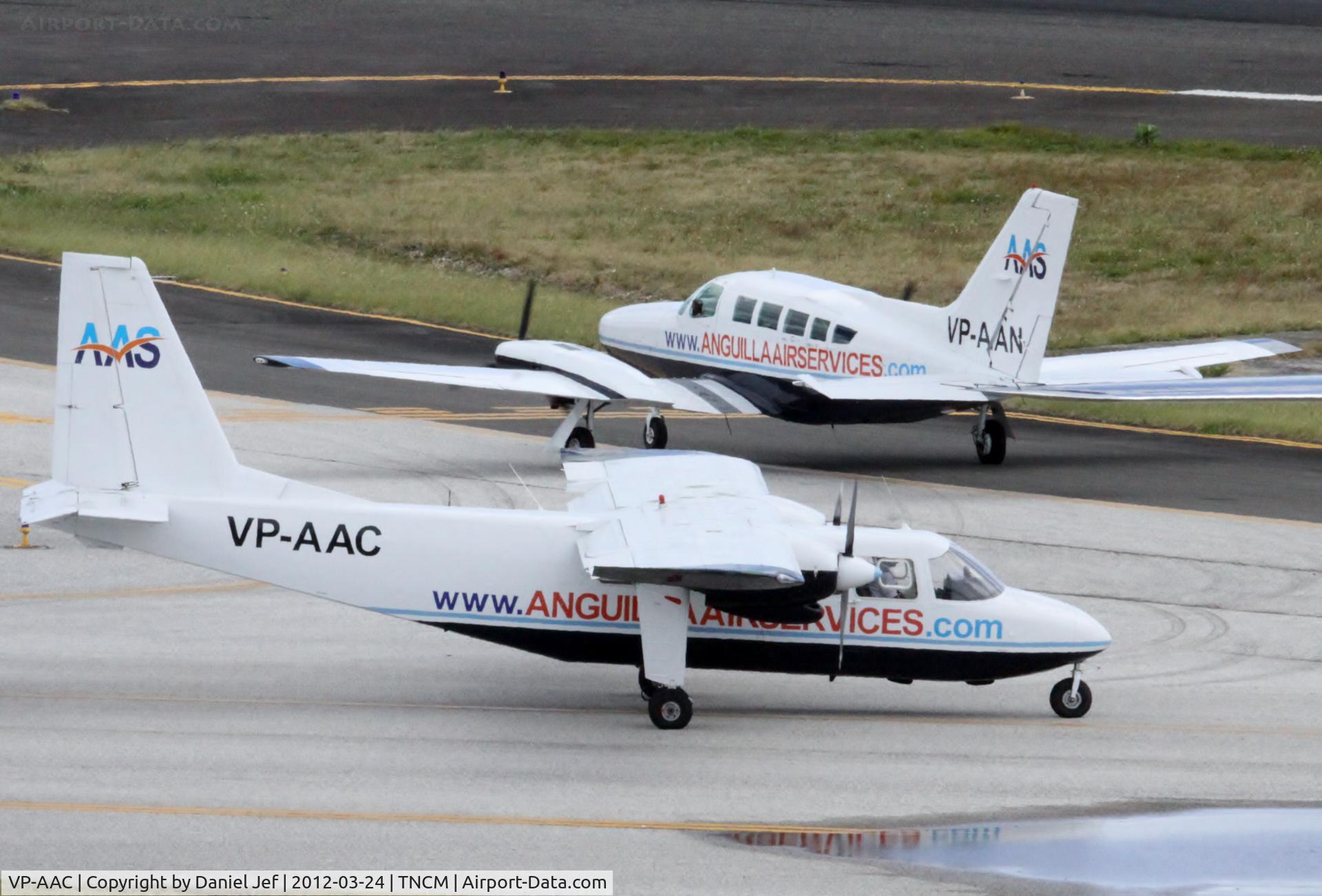 VP-AAC, 1981 Britten-Norman BN-2A-26 Islander C/N 919, VP-AAC