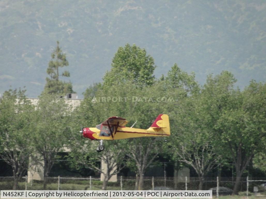 N452KF, 2006 Skystar Kitfox Model 4 C/N DCS115, Over the numbers for 26R