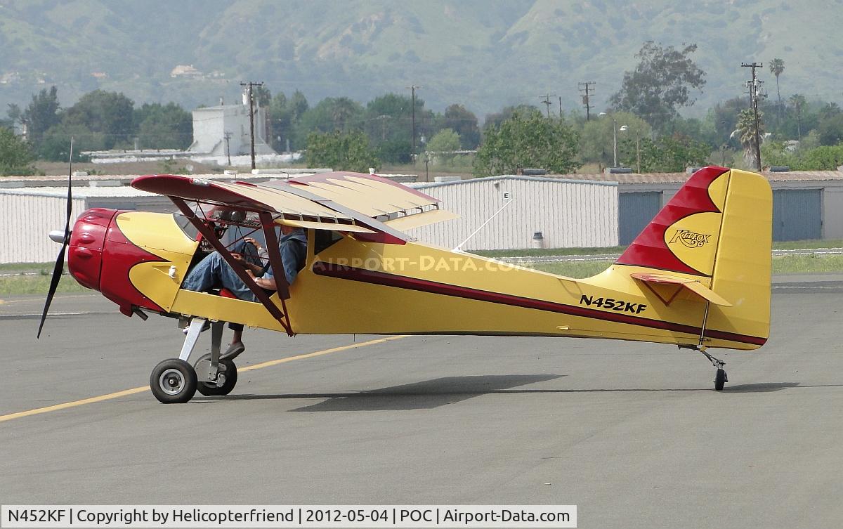 N452KF, 2006 Skystar Kitfox Model 4 C/N DCS115, Parked and shutting down