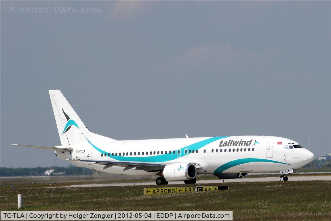 TC-TLA, 1993 Boeing 737-4Q8 C/N 25107, Coming around the corner on A5....