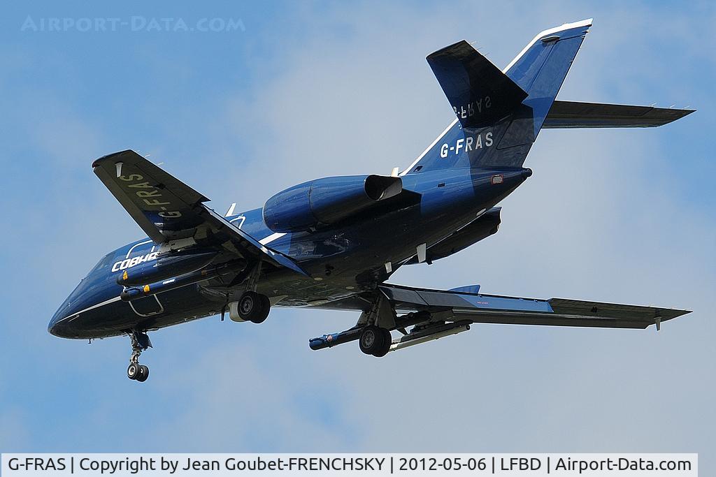G-FRAS, 1967 Dassault Falcon (Mystere) 20DC C/N 82, FR Aviation / Cobham Leasing landing 23