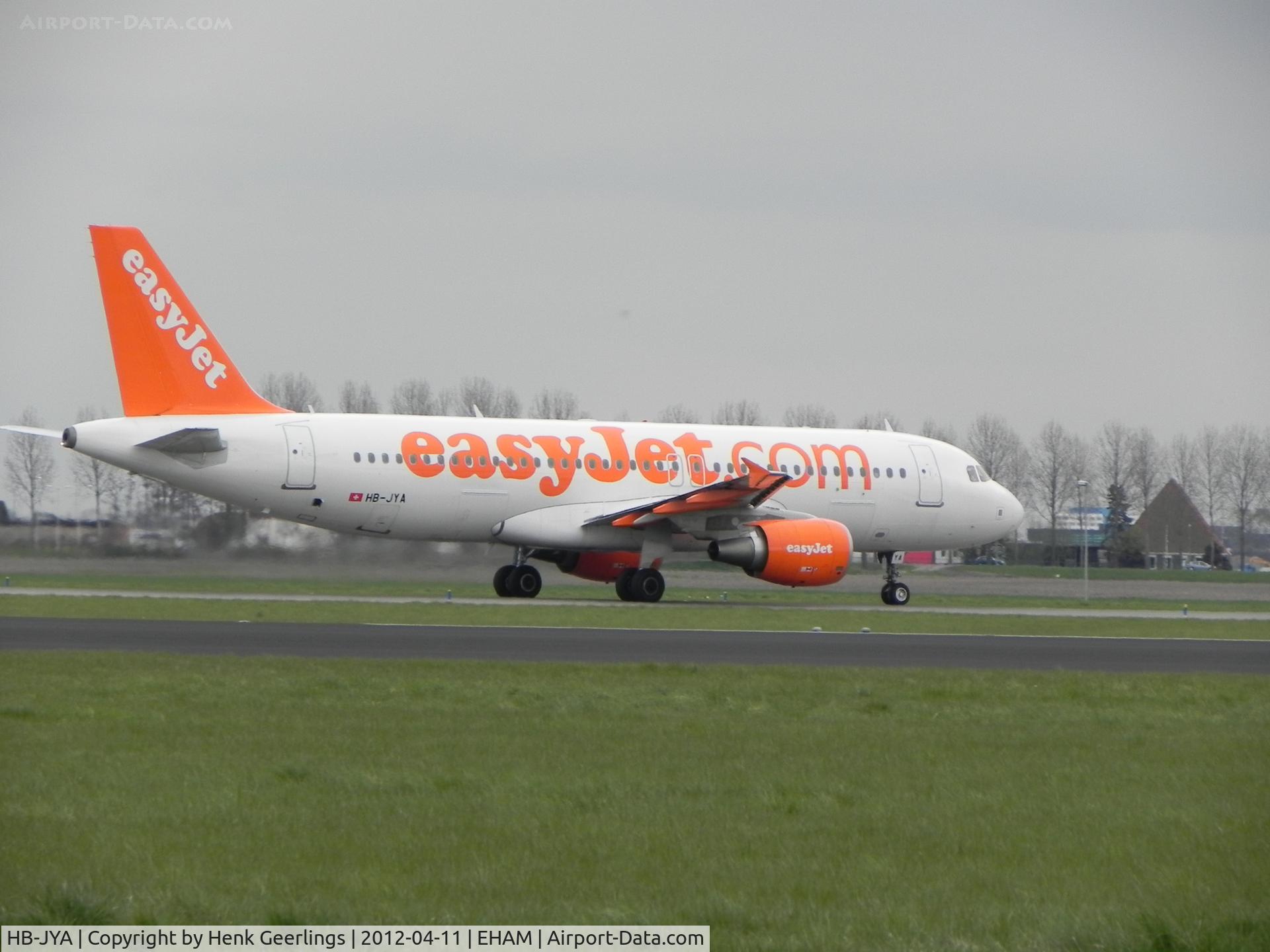 HB-JYA, 2010 Airbus A320-214 C/N 4250, EasyJet
