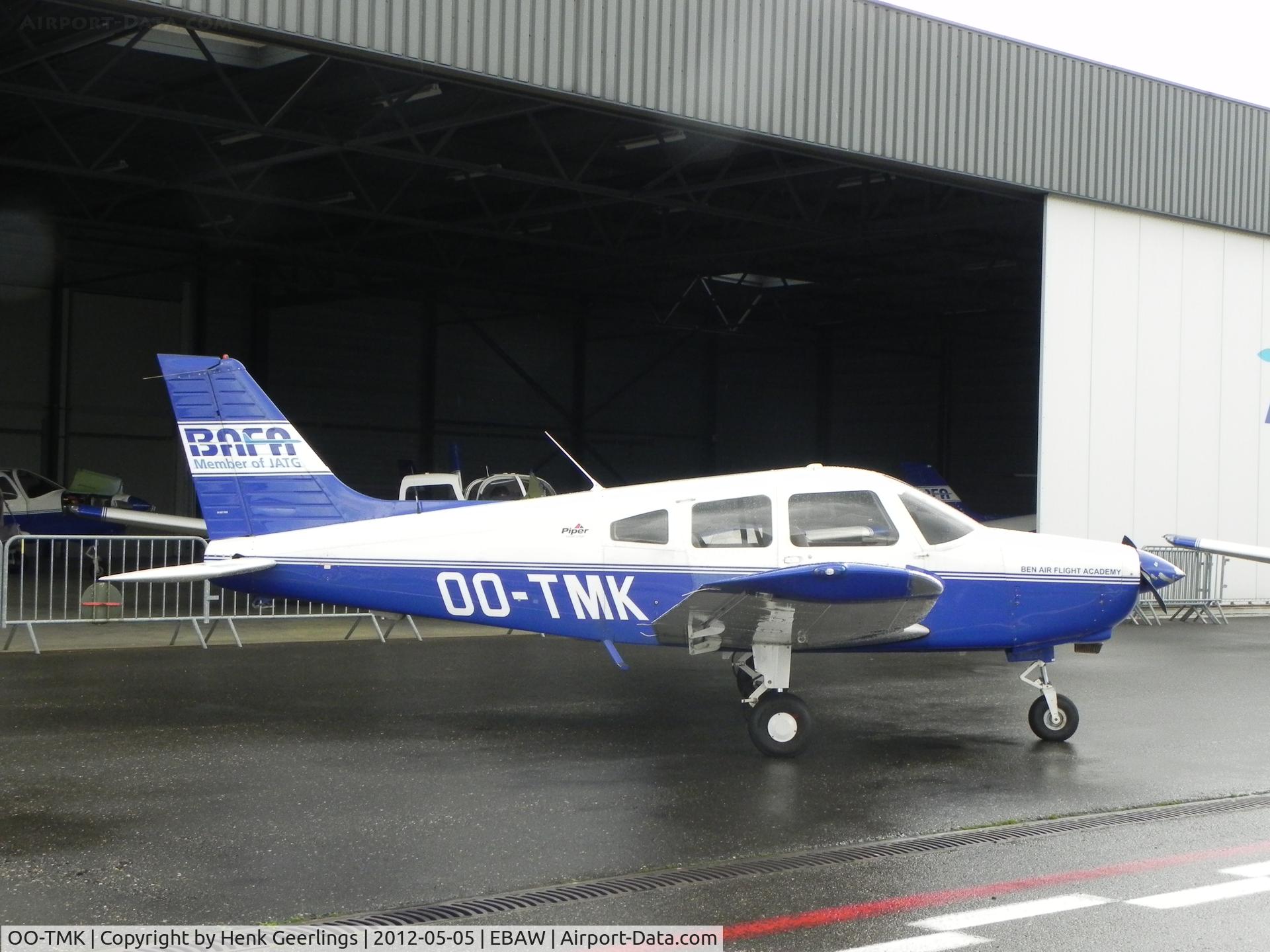 OO-TMK, 2006 Piper PA-28-161 C/N 2842280, BAFA Flying School