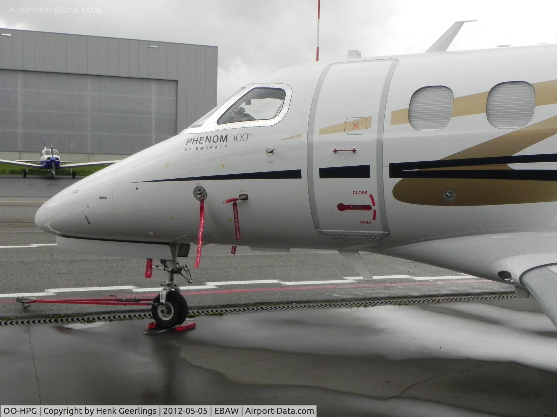 OO-HPG, 2010 Embraer EMB-500 Phenom 100 C/N 50000187, Deurne Belgium
