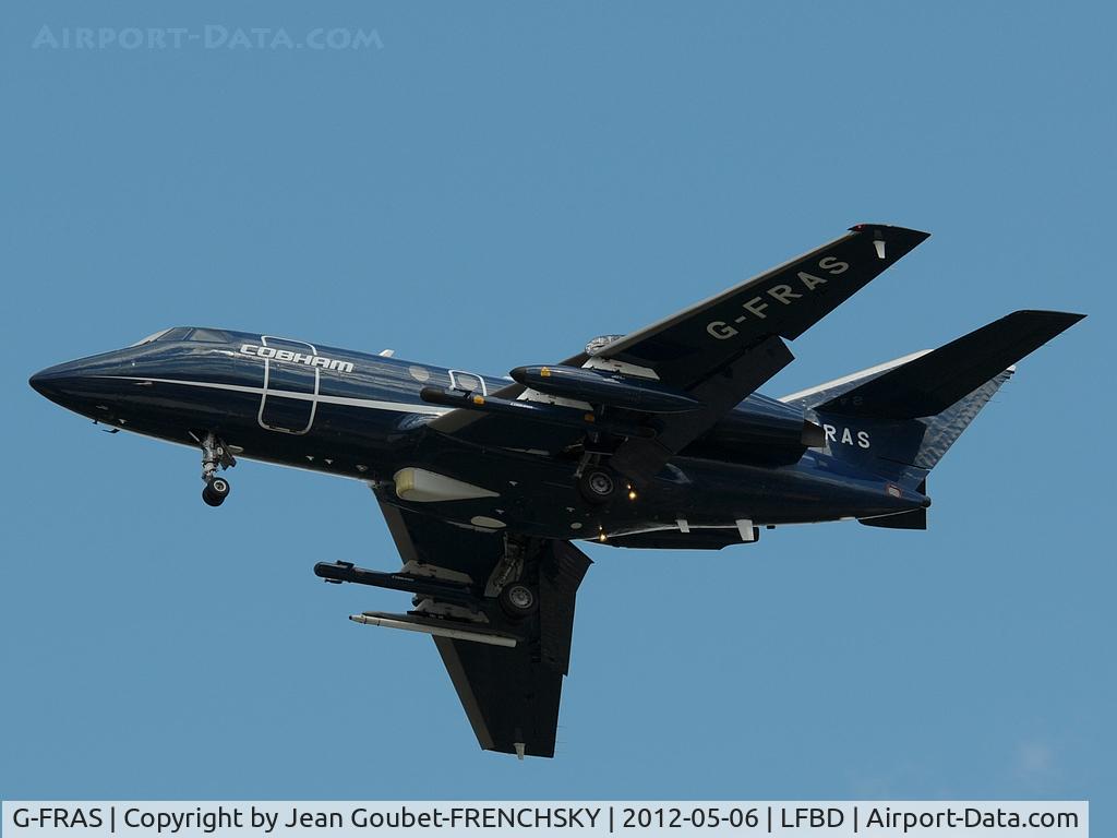 G-FRAS, 1967 Dassault Falcon (Mystere) 20DC C/N 82, landing 23