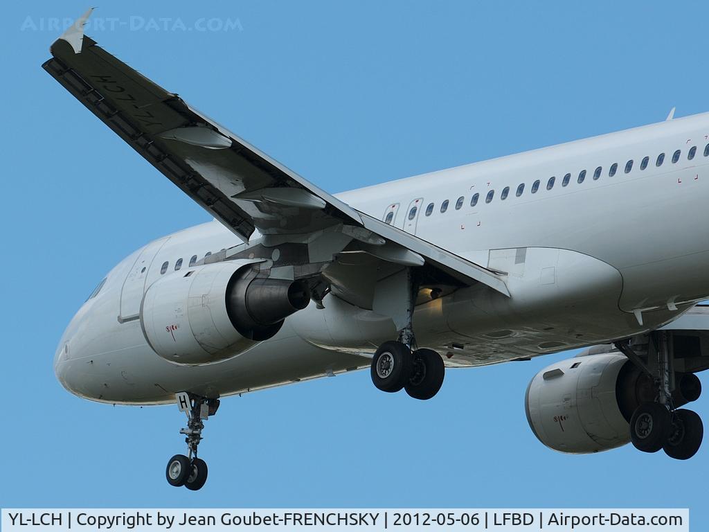 YL-LCH, 1992 Airbus A320-211 C/N 426, landing 23 from Prague