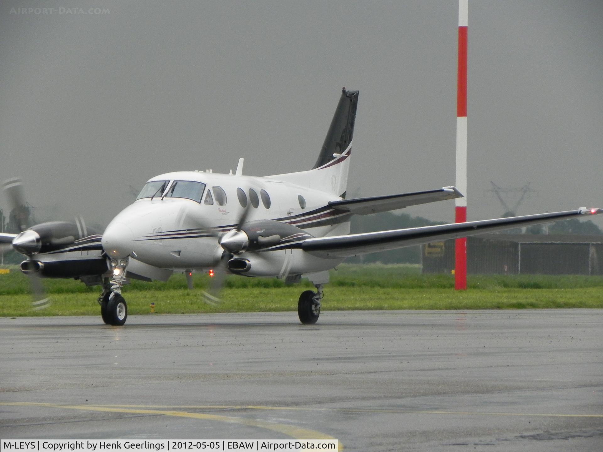 M-LEYS, Beechcraft C90GT King Air C/N LJ-1804, Heres Aviation
