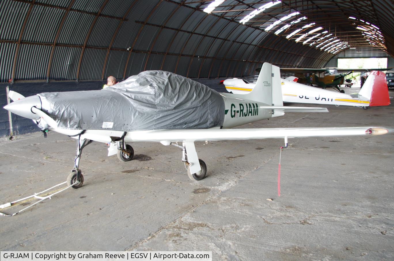 G-RJAM, 2012 Frati F-8L Falco C/N PFA 100-11665, At Old Buckenham.