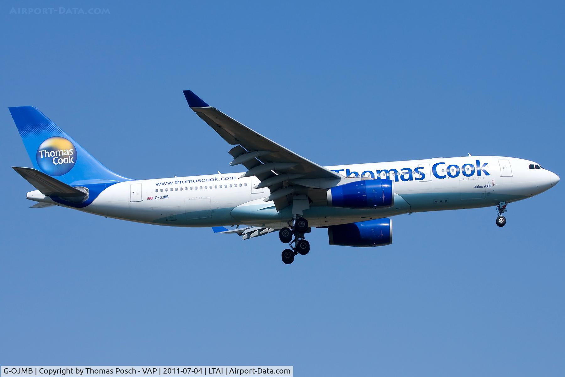 G-OJMB, 2001 Airbus A330-243 C/N 427, Thomas Cook Airlines