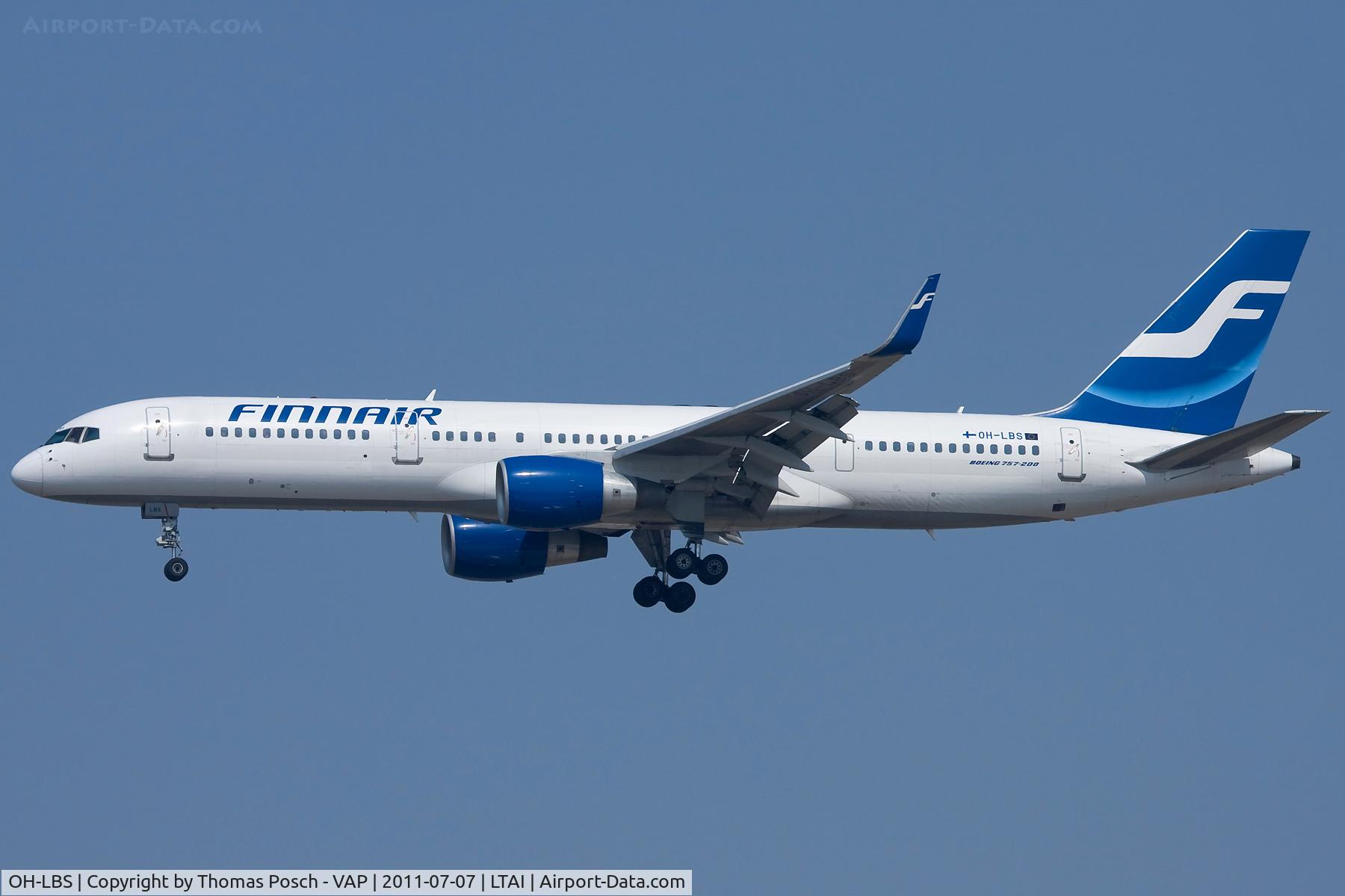 OH-LBS, 1998 Boeing 757-2Q8 C/N 27623, Finnair
