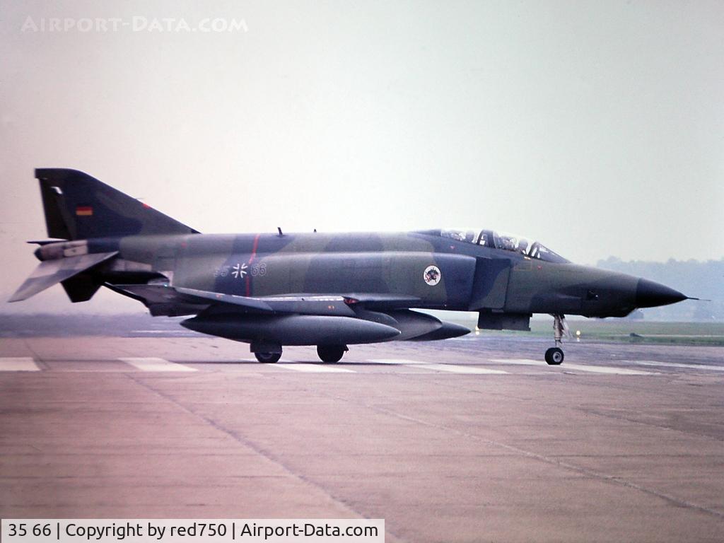 35 66, 1969 McDonnell Douglas RF-4E Phantom II C/N 4155, Photograph by Edwin van Opstal with permission. Scanned from a color slide.