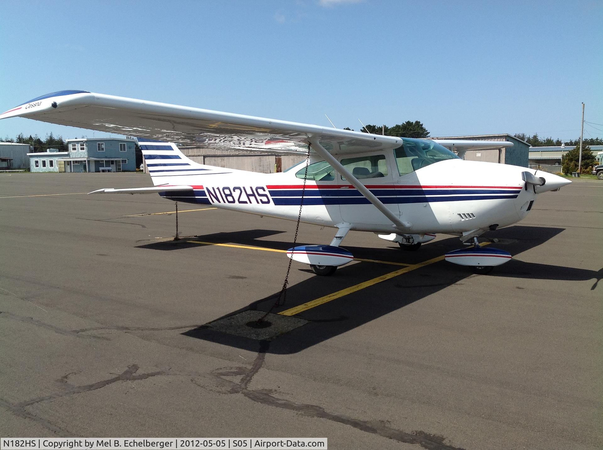 N182HS, 1973 Cessna 182P Skylane C/N 18262701, Bandon Oregon (S05)