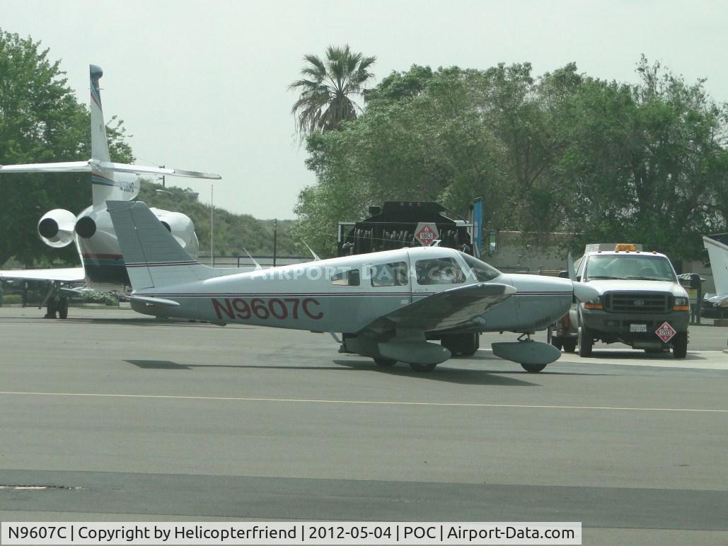 N9607C, 1978 Piper PA-28-181 C/N 28-7890429, Looking for a parking spot
