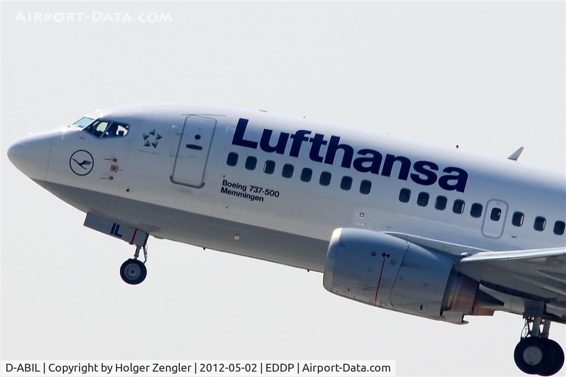 D-ABIL, 1991 Boeing 737-530 C/N 24824, Take-off for return flight to FRA...