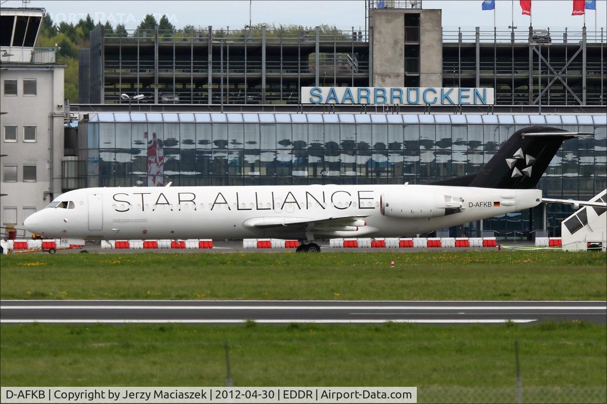 D-AFKB, 1994 Fokker 100 (F-28-0100) C/N 11527, Fokker 100