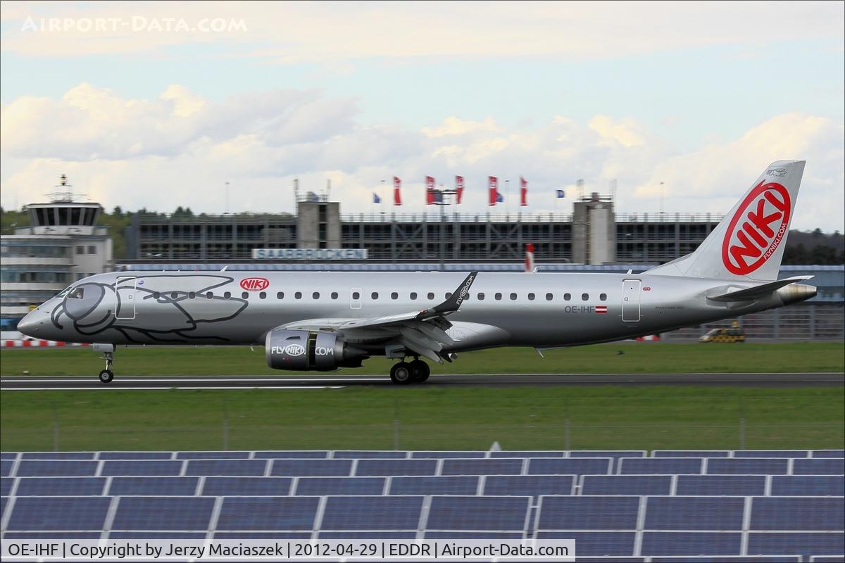 OE-IHF, 2011 Embraer 190LR (ERJ-190-100LR) C/N 19000420, Embraer ERJ-190-200LR