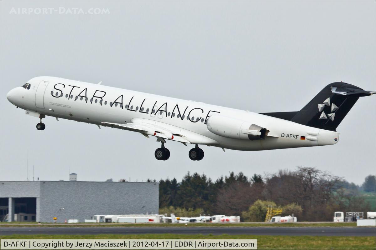 D-AFKF, 1994 Fokker 100 (F-28-0100) C/N 11470, Fokker 100 (F-28-0100