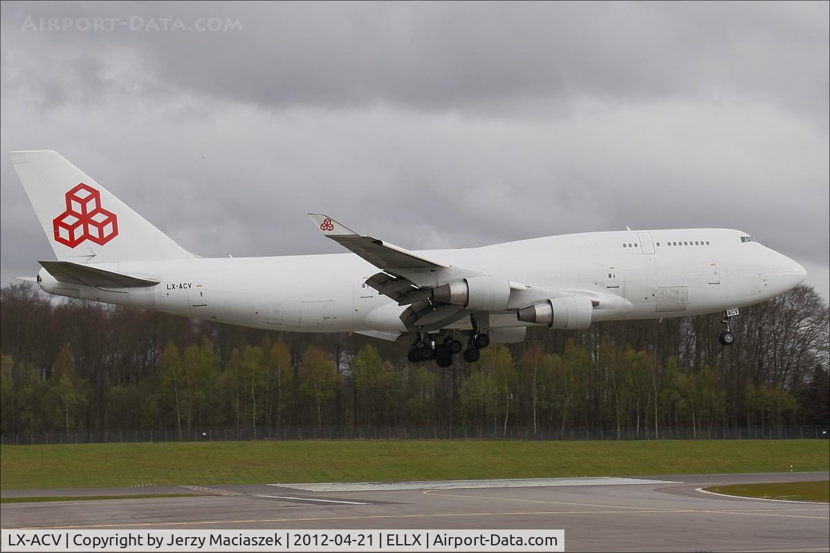 LX-ACV, 1989 Boeing 747-4B5/BCF C/N 24200, Boeing 747-4B5/BCF