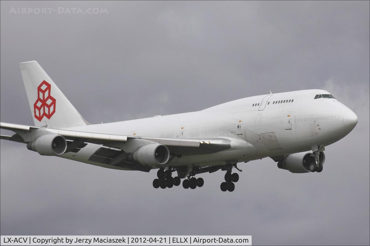 LX-ACV, 1989 Boeing 747-4B5/BCF C/N 24200, Boeing 747-4B5/BCF