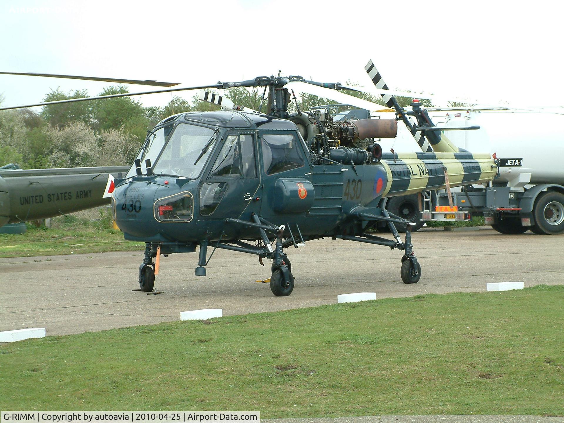G-RIMM, 1966 Westland Wasp HAS.1 C/N F9605, North Weald
