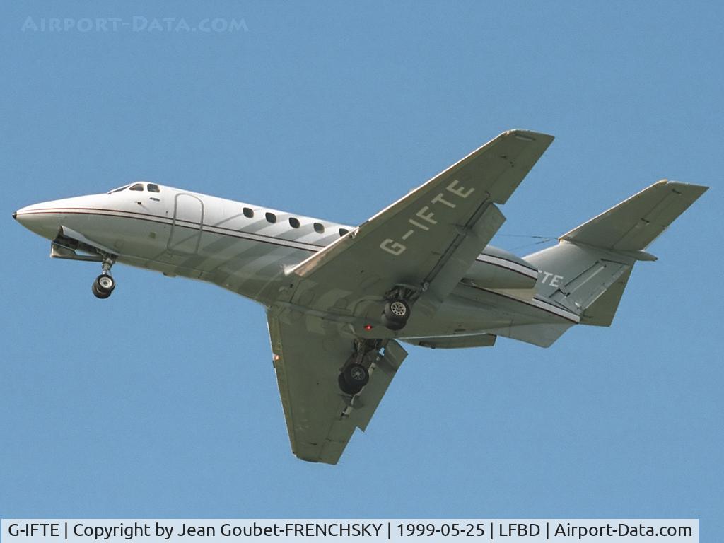G-IFTE, 1978 British Aerospace HS.125 Series 700B C/N 257037, Interflight landing 23